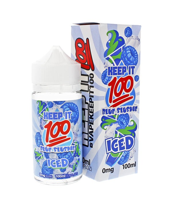 Keep it 100 - Blue Slushie ICED  100ml