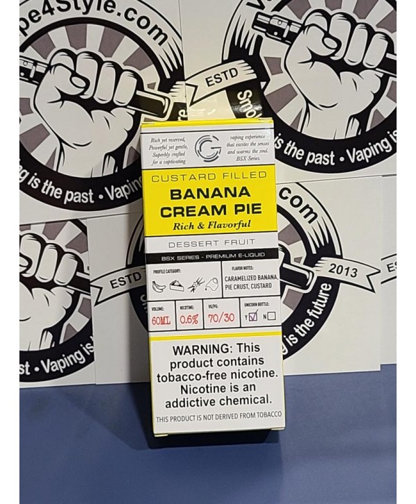 Glas - Basix Series - Banana Cream Pie 60ml