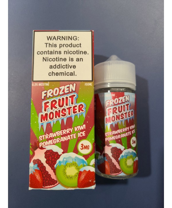 Fruit Monster Frozen - Strawberry Kiwi Pomegranate Ice - 100ml