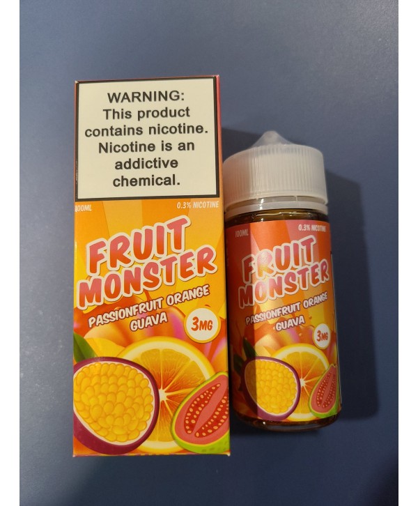 Fruit Monster - Passionfruit Orange Guava - 100ml