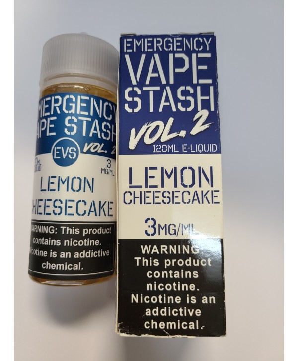 Emergency Vape Stash - Lemon Cheesecake [120ml]