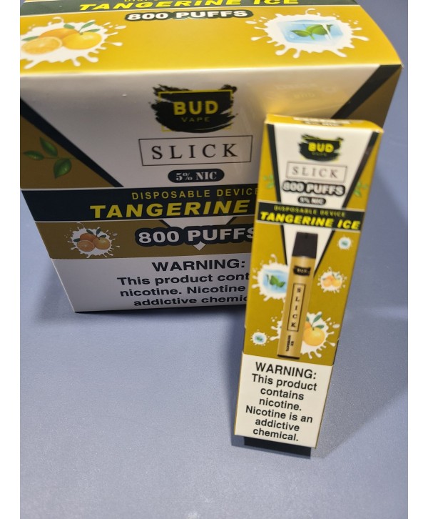 Bud Vape Slick - 800 puffs - Tangerine Ice