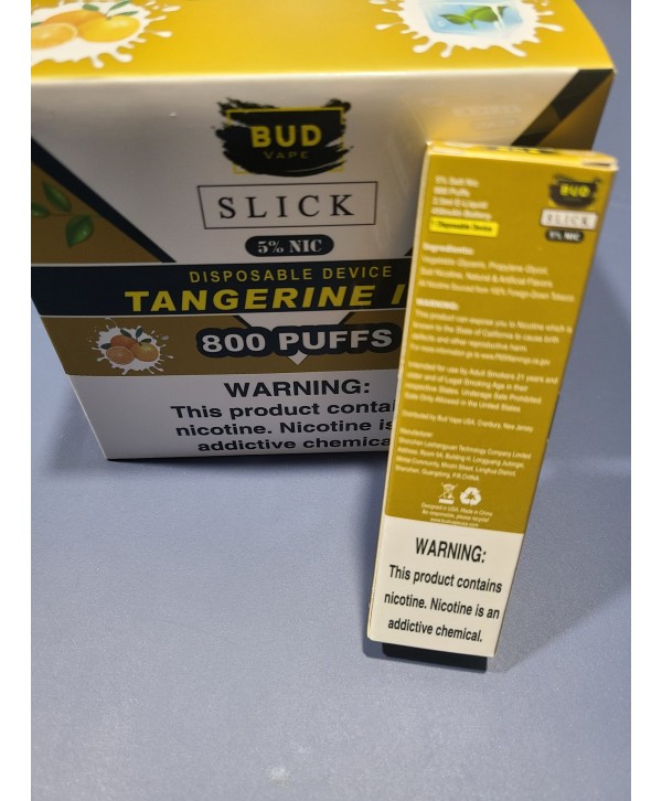 Bud Vape Slick - 800 puffs - Tangerine Ice