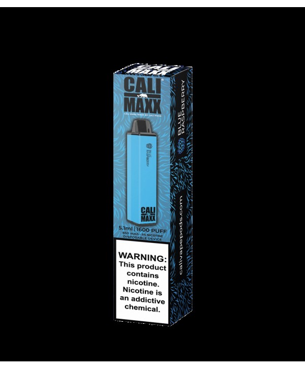 Cali MAXX Disposable 1600 puffs - Blue Raspberry