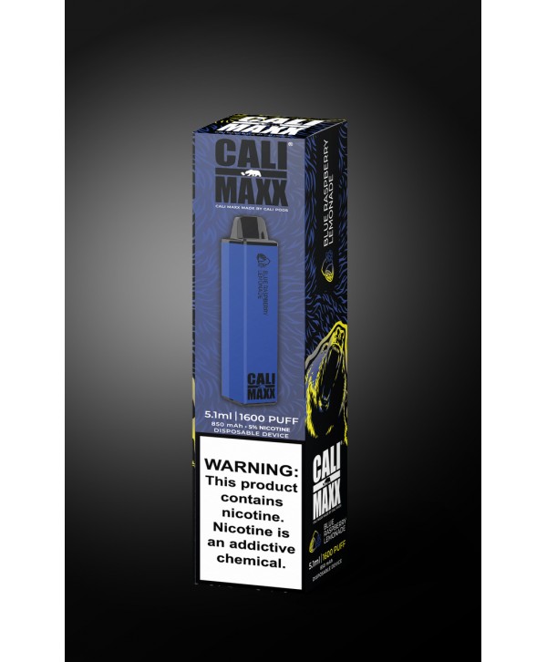 Cali MAXX Disposable 1600 puffs - Blue Raspberry Lemonade