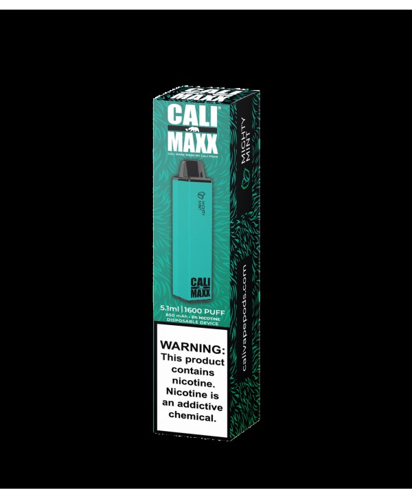 Cali MAXX Disposable 1600 puffs - Mighty Mint