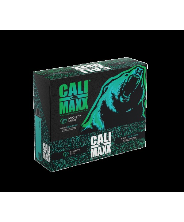 Cali MAXX Disposable 1600 puffs - Mighty Mint