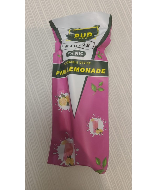 Bud Vape Magnum [Dual Coil] - 1500 Puffs - Pink Lemonade