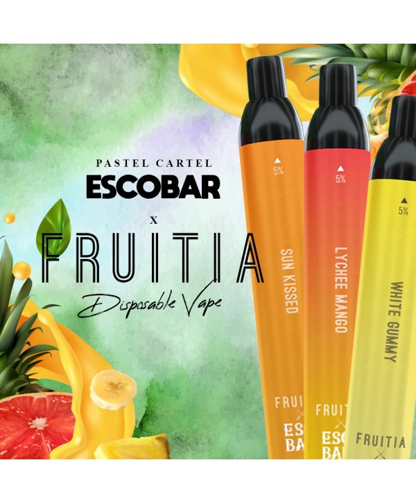 ESCO Bar X Fruita Disposable - White Gummy [2500 puffs]
