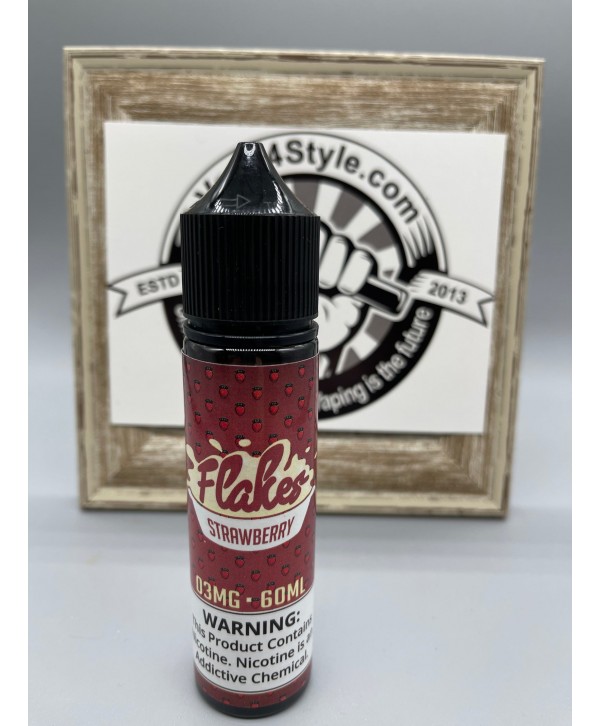 Strawberry Flakes 60ml-3mg [CLEARANCE]