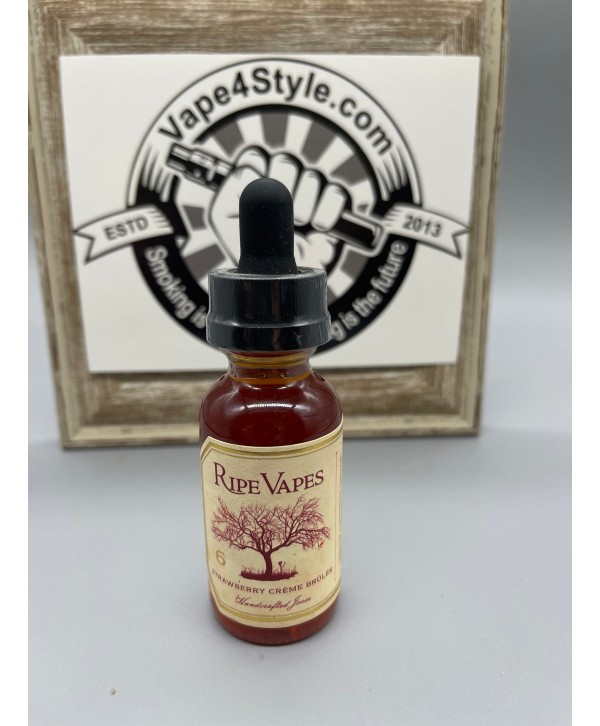 Ripe Vapes - Strawberry Creme Brulee 30ml [CLEARANCE]