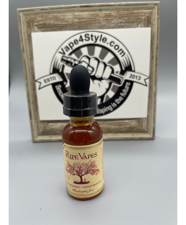 Ripe Vapes - Strawberry Creme Brulee 30ml [CLEARANCE]