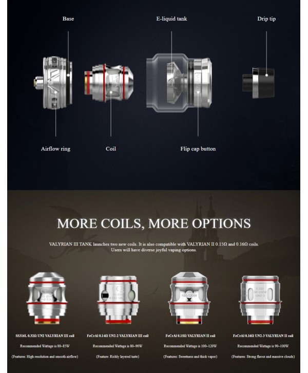 Uwell Valyrian III Tank