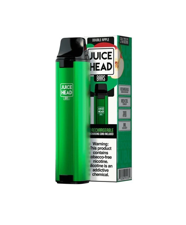 Juice Head Bars Disposable - Double Apple [3000 puffs]