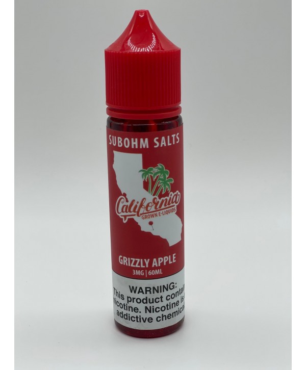 California Grown Eliquids - Grizzly Apple [60ml]