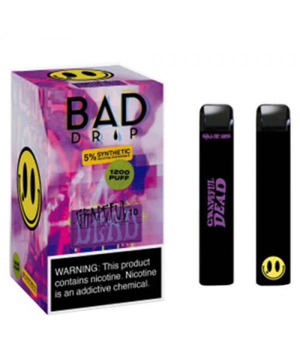 Bad Drip Disposable - Grapeful Dead [1200 puffs]