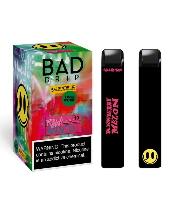 Bad Drip Disposable - Rawberry Melon [1200 puffs]