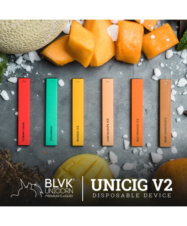 BLVK Unicorn UniCig V2 Disposable - Apple Ice [CLEARANCE]
