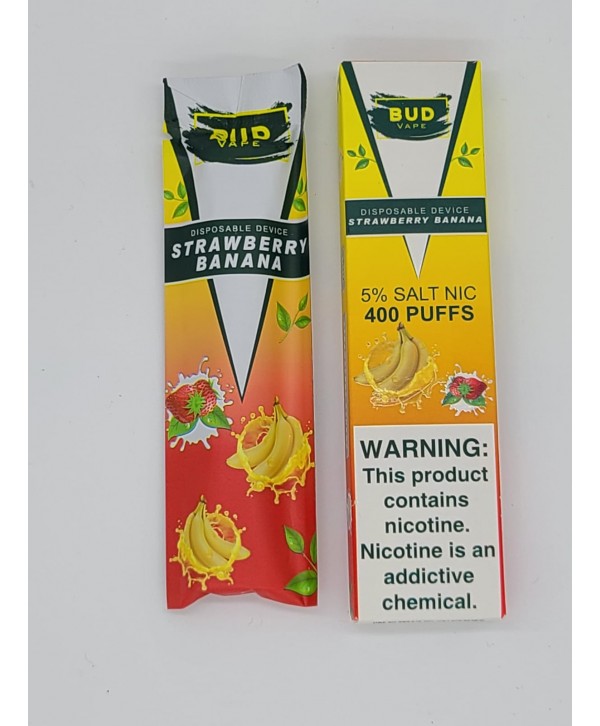 Bud Vape Disposables - Strawberry Banana [CLEARANCE]