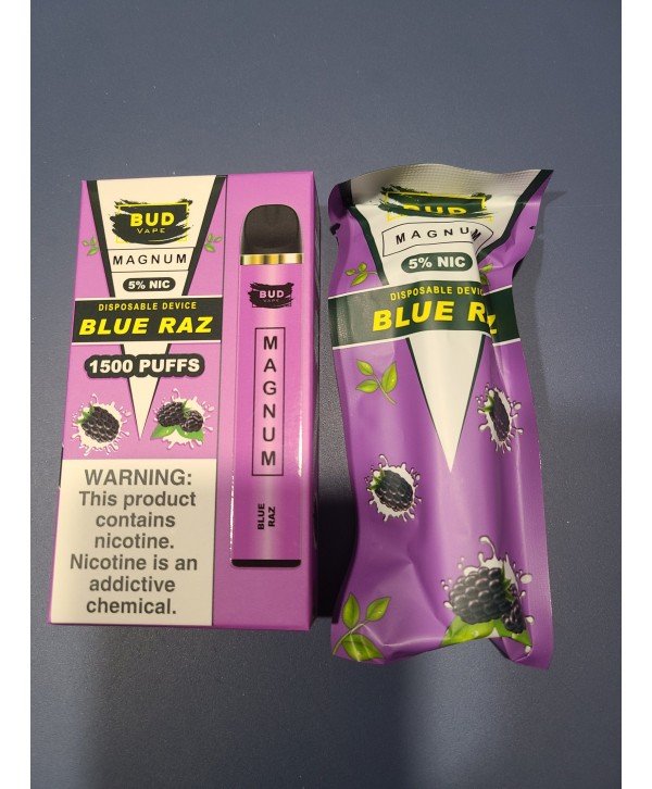 Bud Vape Magnum - 1500 Puffs - Blue Raz