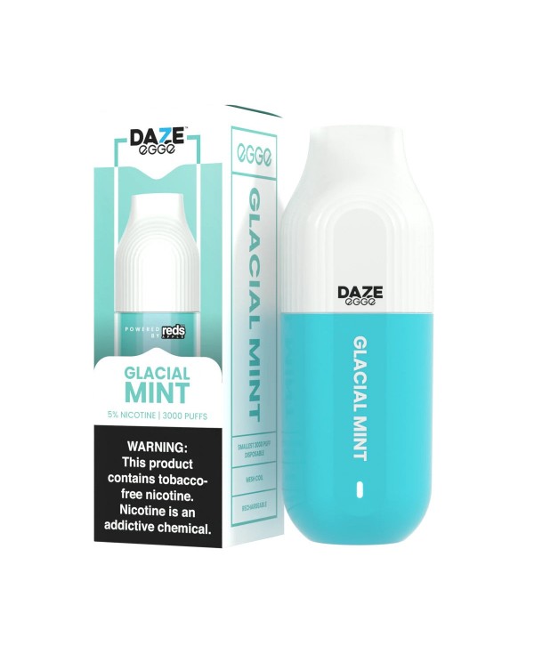 7 Daze Egge Disposable - Glacial Mint [3000 puffs]