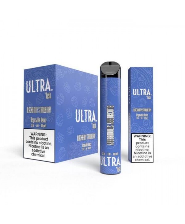 Lush ULTRA Disposable - Blackberry Strawberry - 1600 puffs