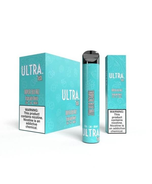 Lush ULTRA Disposable - Tropical Blue Razz - 1600 puffs