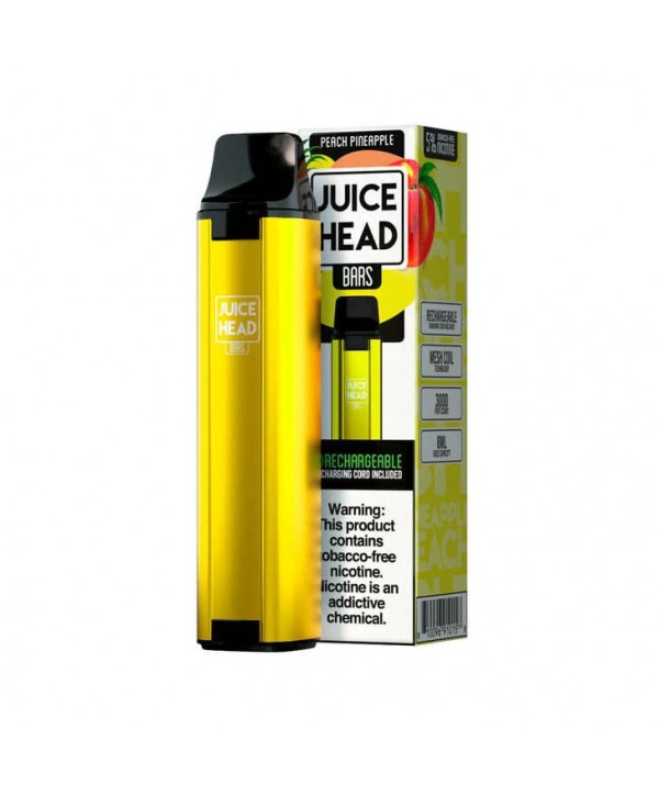 Juice Head Bars Disposable - Peach Pineapple [3000 puffs]