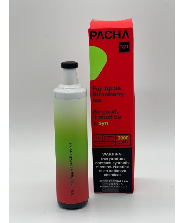 Pacha Syn Disposables by Pachamama - Fuji Apple Strawberry Ice [3000 puffs]