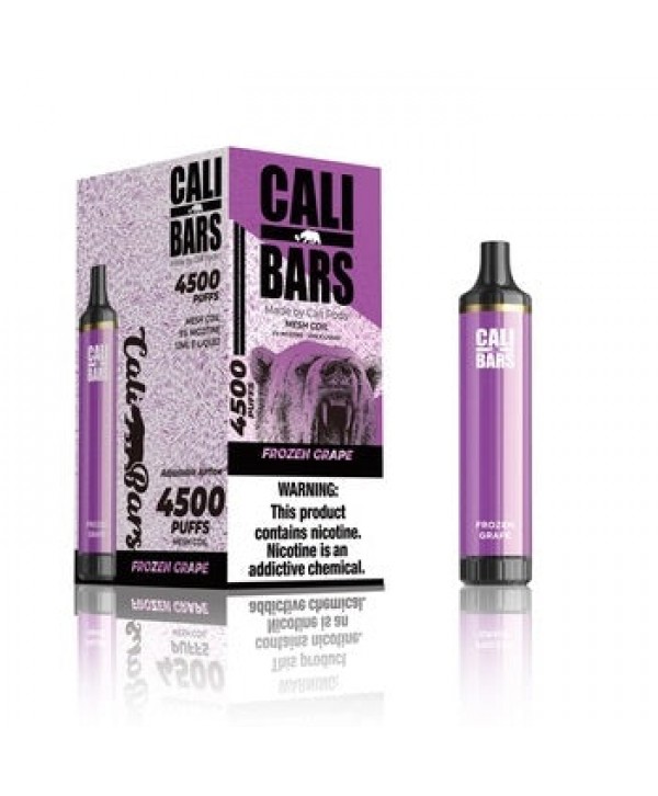 Cali Bars Disposable [4500 puffs] - Frozen Grape