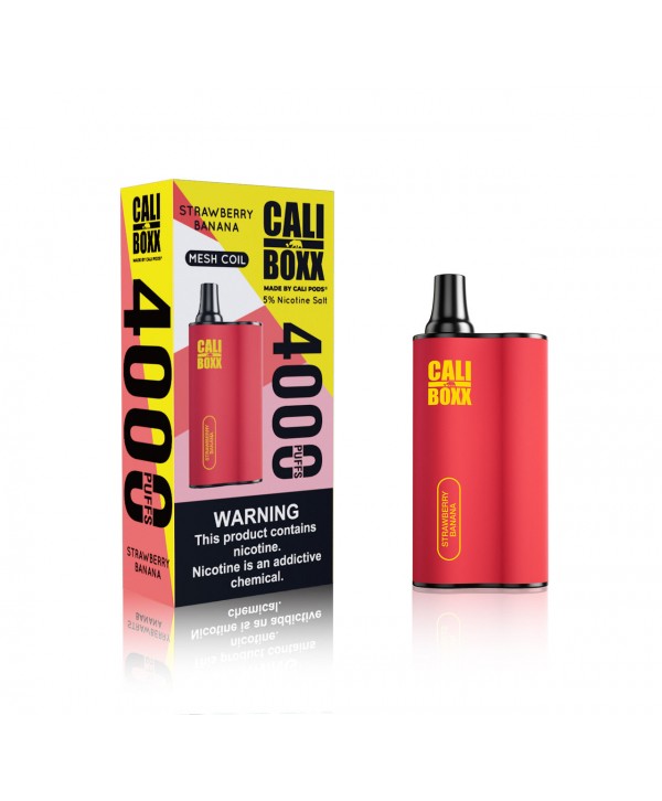 Cali Boxx Disposable [4000 puffs] - Strawberry Banana