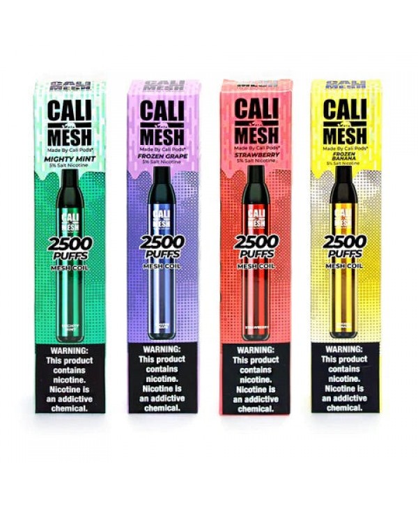 Cali Mesh Disposable [2500 puffs] - Blue Raspberry Lemonade