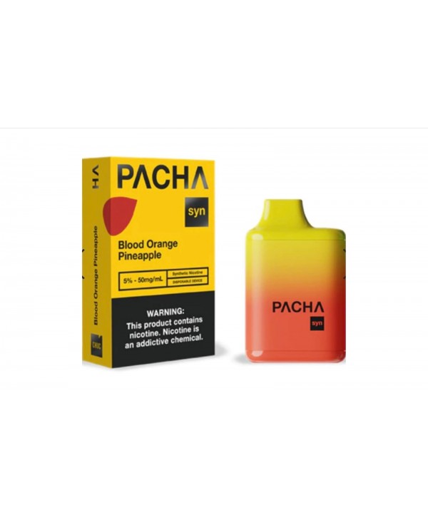 Pacha Syn Disposable by Pachamama - Blood Orange Pineapple [4500 puffs]
