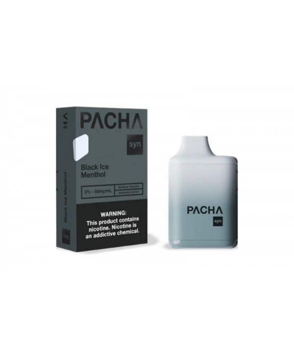 Pacha Syn Disposable by Pachamama - Black Ice Menthol [4500 puffs]