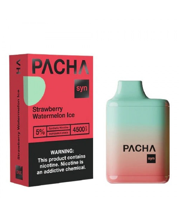 Pacha Syn Disposable by Pachamama - Strawberry Watermelon Ice [4500 puffs]