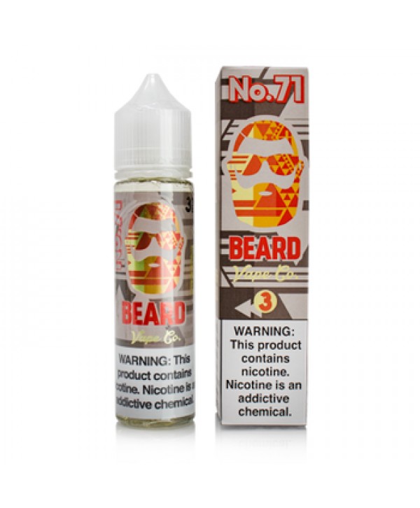 Beard Vape Co - #71  60ml-120ml [CLEARANCE]