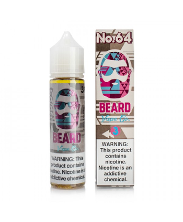 Beard Vape Co - #64  60ml-120ml [CLEARANCE]