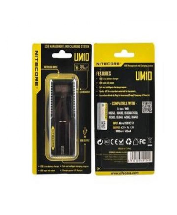 Nitecore UM10 Digital Smart Charger