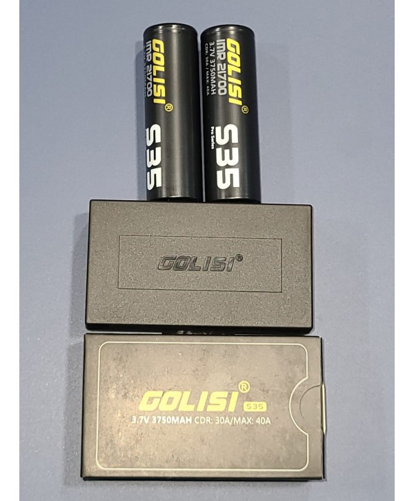 Golisi S35 - 21700 - 3750mAh Pro Series Batteries