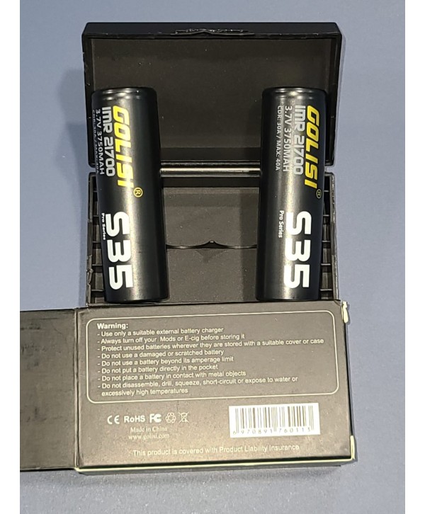 Golisi S35 - 21700 - 3750mAh Pro Series Batteries