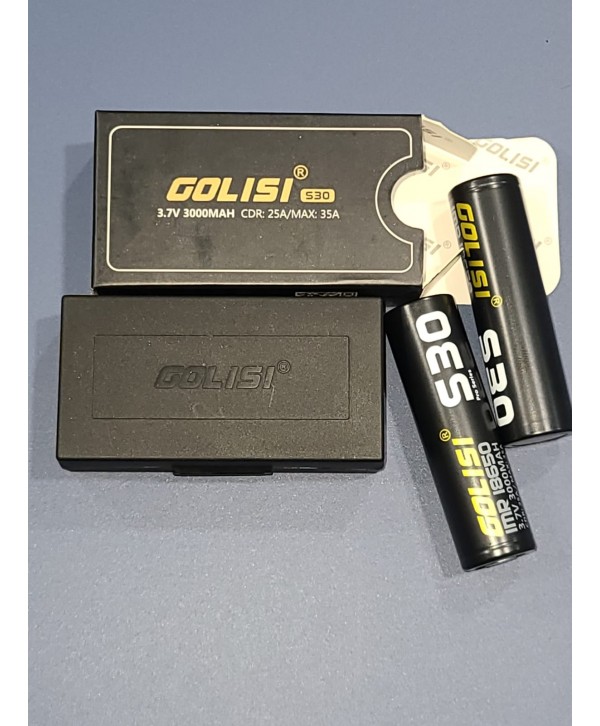 Golisi S30 - 18650 - 3000mAh Pro Series Batteries