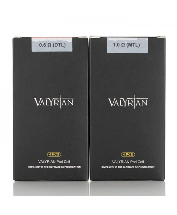 Valyrian Pod Kit replacement Pod Coils [4 pack]