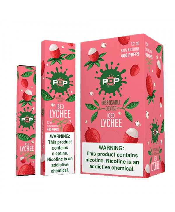 Pop 1.2 ml Disposables 5% Nic - Iced Lychee