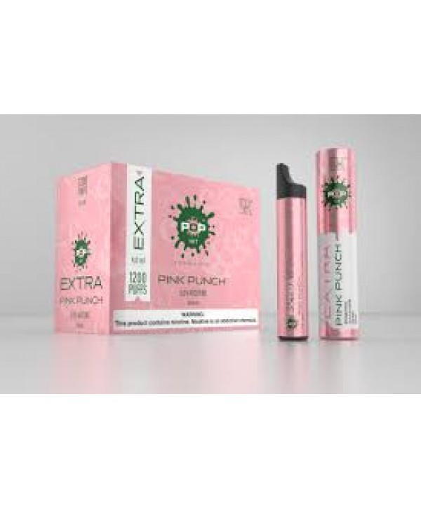 Pop Xtra Disposables 5% 1200 puffs - Pink Punch