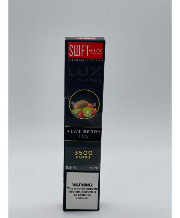 SWFT Lux Rechargable Disposable 3500 puffs - Kiwi Berry Ice