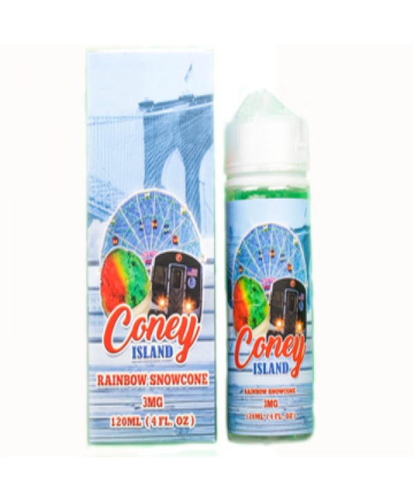 Coney Island Rainbow SnoCone  120ml [CLEARANCE]