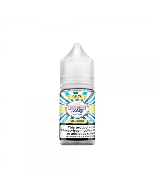 Dinner Lady Salt 30ml - Vanilla Custard