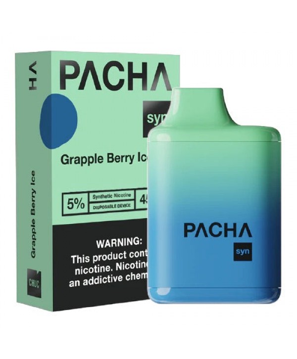 Pacha Syn Disposable by Pachamama - Grapple Berry Ice [4500 puffs]
