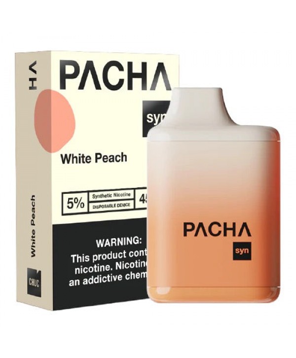 Pacha Syn Disposable by Pachamama - White Peach [4500 puffs]