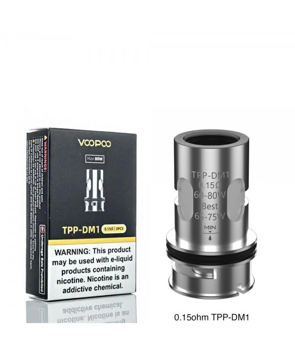 VooPoo TPP Replacement Coils [3 pack]